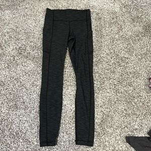 Lululemon Grey Leggings Size 4 Brand New